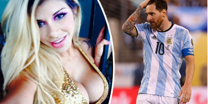 Messi “say nắng” trước Sabrina Ravelli